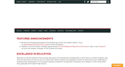 Desktop Screenshot of goshenschools.org